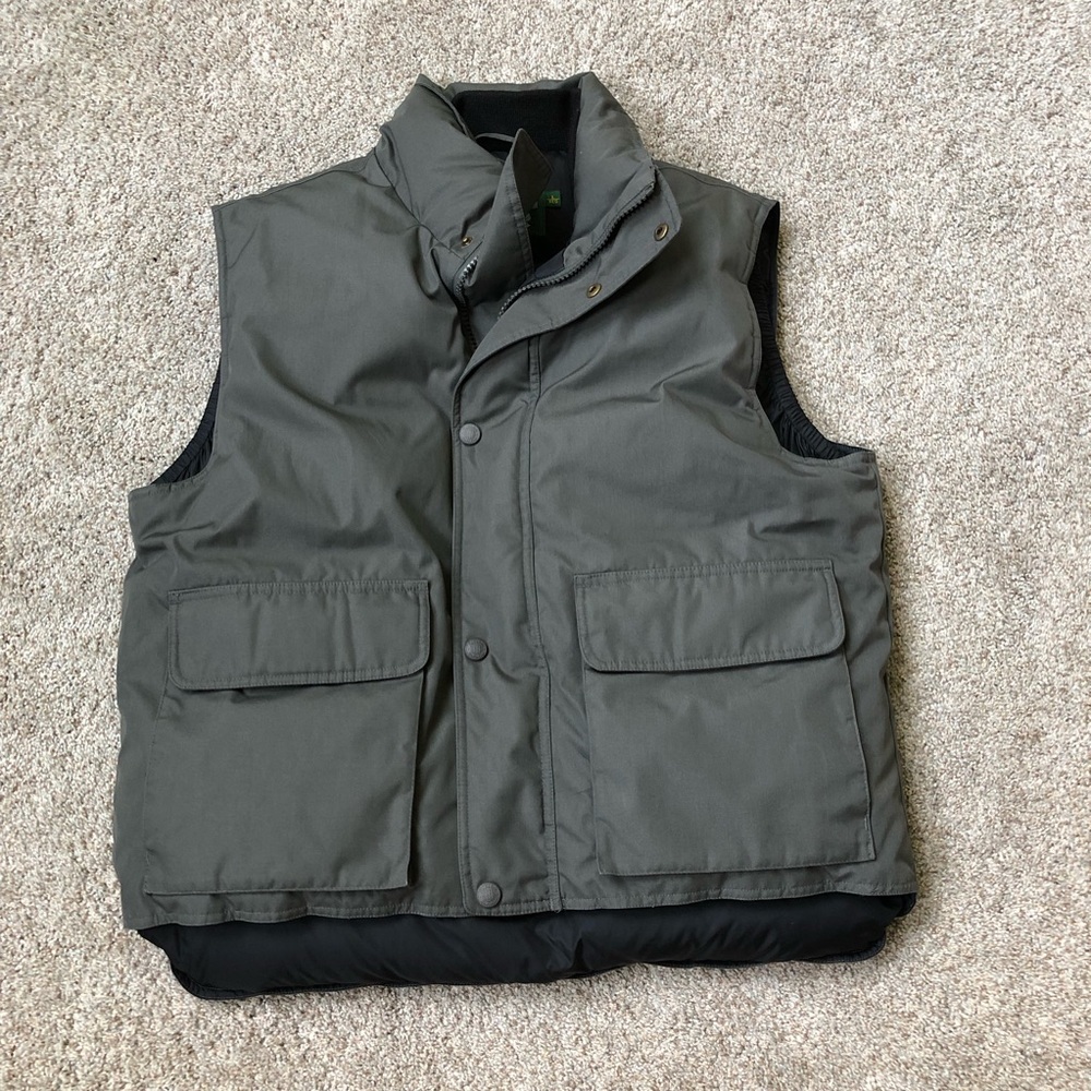 Men’s Cabela’s Premier northern goose down vest lg